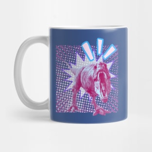 T-Rex Comic Book Dinosaur Roar Mug